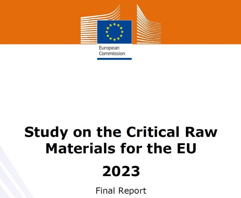 Study on the Critical Raw Materials for the EU 2023 – Final Report ...